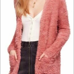 Free People Fuzzy Cardigan